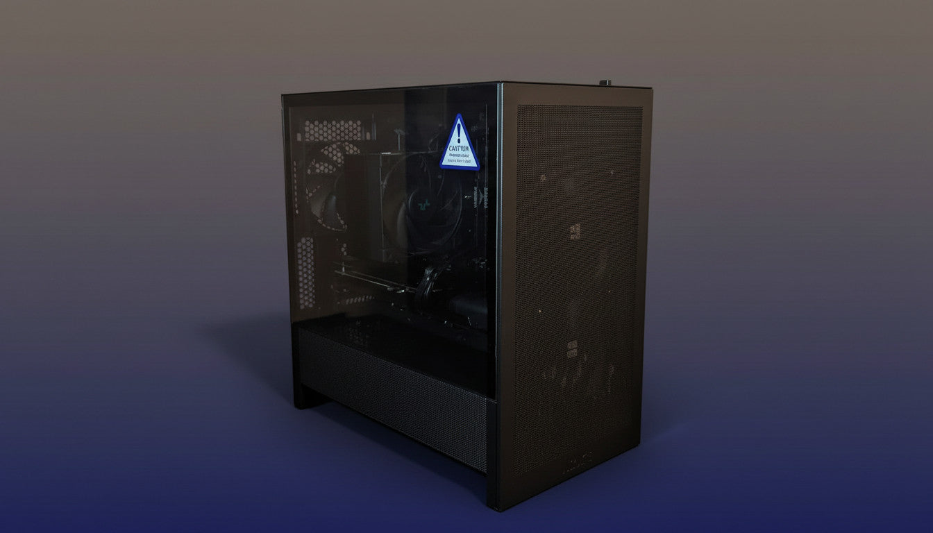 Cool I.T. Builds AM5 custom mid-range gaming PC with AMD Ryzen 5 8400f, RX 6800 GPU, 32GB DDR5 RAM in NZXT case.